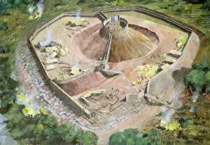 Yorkshire Castles Gallery: Pickering Castle J850150