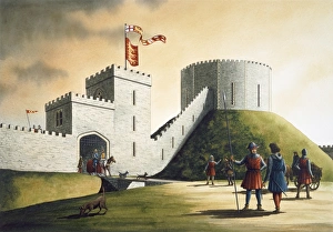 Yorkshire Castles Gallery: Pickering Castle J890154
