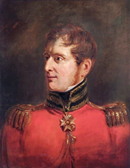 Male portraits Gallery: Pieneman - Field Marshal Lord James Somerset N070464