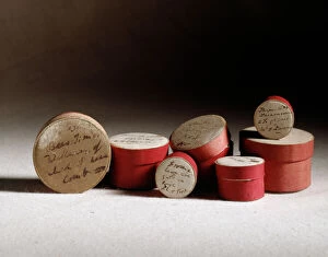 Artefact Collection: Pill boxes used by Darwin for collecting specimens J970120