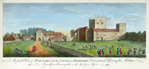 Engraving Collection: Portchester Castle engraving N110147