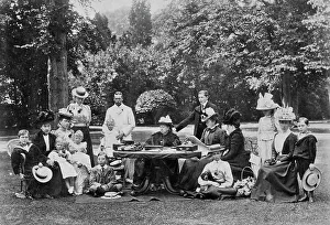 Kings and Queens of England Gallery: Queen Victoria and family, 1898 M888557