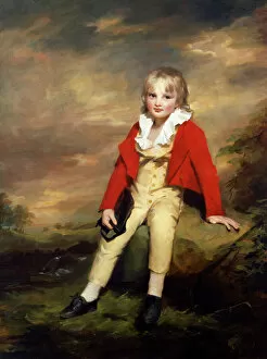 Kenwood House paintings Gallery: Raeburn - Sir George Sinclair as a Boy J870221