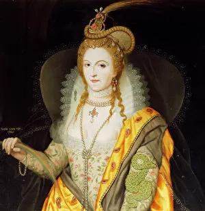 Royal portraits Collection: Rebecca - Elizabeth I K970026