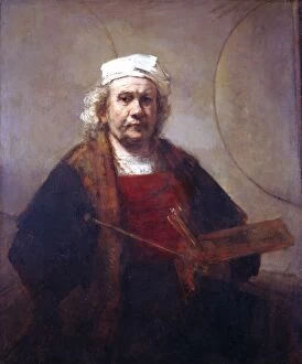 Paintings Gallery: Rembrandt - Self Portrait J910070
