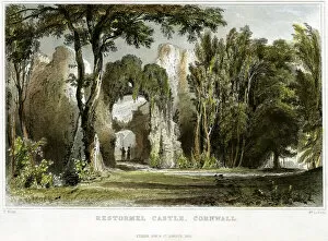 Illustrations and Engravings Collection: Restormel Castle EHC01_047_0037