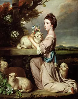 Treasures of Kenwood House Gallery: Reynolds - Lady Mary Leslie J910492