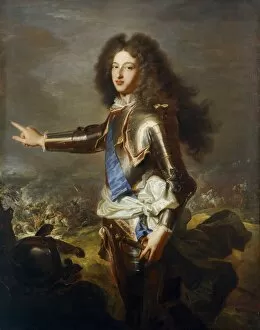 Royal portraits Gallery: Rigaud & Parrocel - Louis duc de Bourgogne J910534
