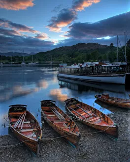 Cloud Collection: Rowing boats at Ambleside N060978