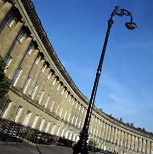 Oblique Gallery: The Royal Crescent, Bath K991513