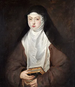 <b class=qtipBold><figcaption>Rubens - Ana Dorotea N070581</figcaption></b><br>APSLEY HOUSE "Ana Dorotea, a Nun at the Convent of the Descalzas Reales" 1628 by Sir Peter Paul RUBENS (1577-1640).<br><em>© Historic England</em> Rubens - Ana Dorotea N070581