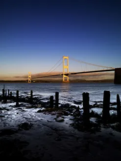 Coastal Landscapes Gallery: Severn Bridge N110334