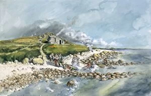 Reconstructing the Past Gallery: St Helens Quarantine Station c.1764, Isles of Scilly J010100