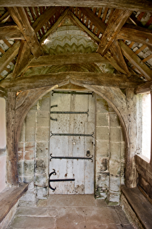 Medieval Architecture Gallery: St Marys Kempley DP114571