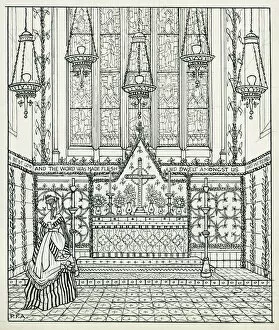 Illustrations and Engravings Gallery: St Matthias Church, Stoke Newington ME001062