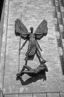 Sculpture and statuary Collection: St Michael and the devil UXC01_01_01_0009_18