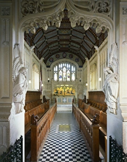 Carisbrooke Castle Gallery: St. Nicholas Chapel, Carisbrooke Castle J020116