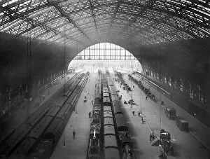 Railway stations Gallery: St Pancras Station 1895 CC73_02377