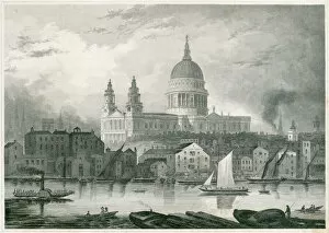 Engraving Collection: St Pauls Cathedral N110254