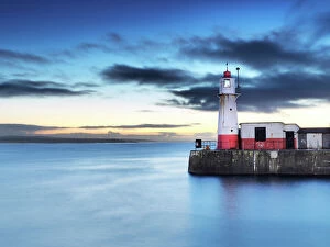 Coastal Landscapes Gallery: Tidal Observatory, Newlyn Harbour, Cornwall DP221138