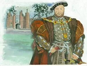 People in the Past Illustrations Gallery: The Tudors IC132_004