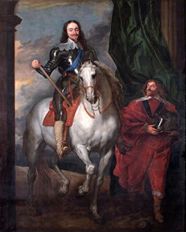 Kings and Queens of England Collection: Van Dyck - Charles I N070475