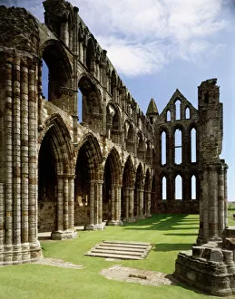 Whitby Abbey Collection: Whitby Abbey J850266