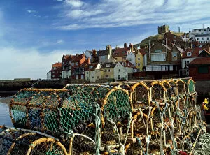 Coastal Landscapes Gallery: Whitby lobster pots K011121