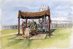 Kings and Queens of England Gallery: William the Conqueror at Old Sarum J030099