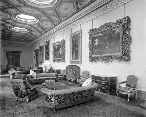 Furniture Collection: Witley Court Picture Gallery c.1920 BL25090