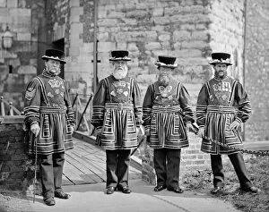 Victorian people and costumes Collection: Yeoman Warders DD97_00240