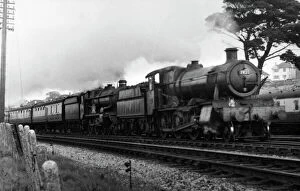 Railway Collection: Earl of Clancarty, No. 5058 with Dinmore Manor, No. 7820 at Aller Junction, September 1958