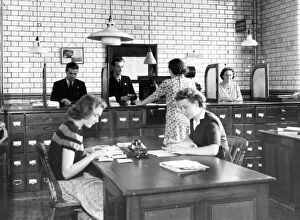 Administration Gallery: Medical Fund Society Offices, c.1930