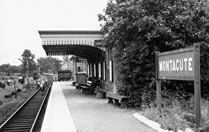 Station Collection: Montacute Station, Somerset, 1962