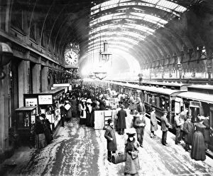 Station Collection: Platform 1 at Paddington Station, 1904