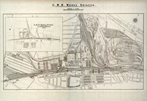 favourites/swindon works map c 1940s