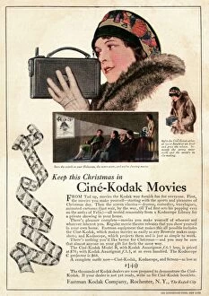 Enjoying Gallery: Advert for Kodak movies