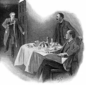 Seated Gallery: The Adventure of the Norwood Builder, Sherlock Holmes