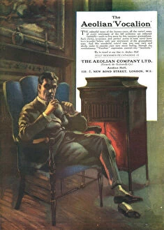 Enjoying Collection: The Aeolian Company Vocalion Advertisement