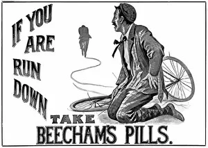 Enjoying Gallery: Beechams Pills Cycle Ad