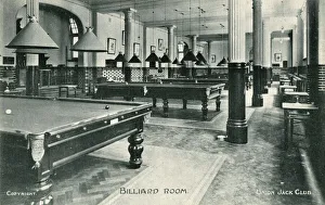Pillar Gallery: Billiard Room, Union Jack Club, Lambeth, London