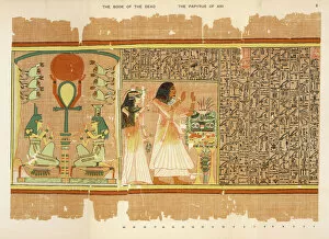 Egypt Gallery: Book of the Dead Plate 2