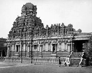 Indian Architecture Gallery: Part of Brihadishvara Temple, Tanjore, India
