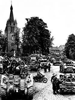 Column Collection: The British Second Army in Valkenswaard, Holland; Second Wor