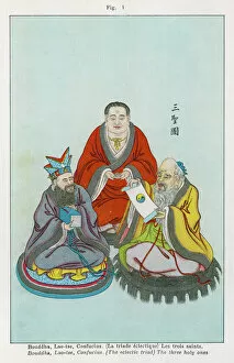 Buddha Collection: Buddha, Laotzu, Confucius