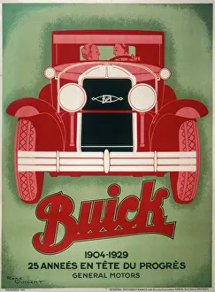 <b class=qtipBold><figcaption>Buick Advertisement 1929</figcaption></b><br>A fine poster advertising 25 years of progress by the General Motors and their flagship Buick brand<br><em>© Mary Evans Picture Library 2015 - https://copyrighthub.org/s0/hub1/creation/maryevans/MaryEvansPictureID/10232154</em> Buick Advertisement 1929