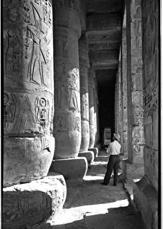 Pillars Collection: Building of the Aswan Dam, Egypt