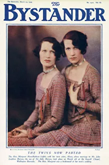 Twin Gallery: Bystander cover 1929 - the Ruthven Twins