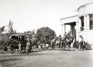 Government House Gallery: Camel Carriage at Government House, Lahore
