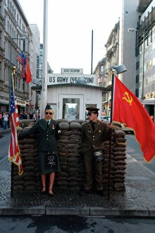 Reconstruction Gallery: Checkpoint Charlie reconstruction, Berlin, Germany